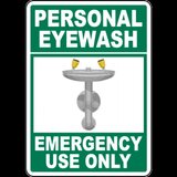 Personal Eyewash Sign